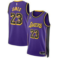 Jordan Jersey Hombre Los Angeles Lakers Lebron James Stm