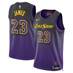 Nike Jersey Hombre Los Angeles Lakers Lebron James Ce