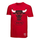 Mitchell and Ness Polera Graphic Logo Hombre Chicago Bulls