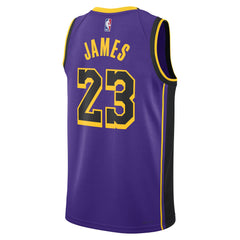 Jordan Jersey Hombre Los Angeles Lakers Lebron James Stm