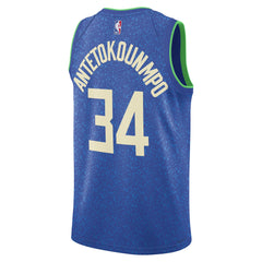 Nike Jersey Hombre Milwaukee Bucks Giannis Antetokounmpo Ce