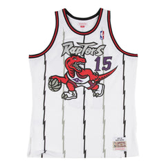 Mitchell and Ness Jersey Swingman Home Jersey 1998 Hombre Toronto Raptors Vince Carter Blanco