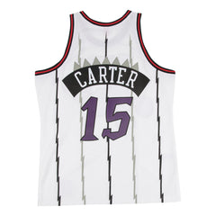 Mitchell and Ness Jersey Swingman Home Jersey 1998 Hombre Toronto Raptors Vince Carter Blanco