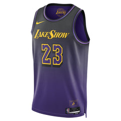 Nike Jersey Hombre Los Angeles Lakers Lebron James Ce