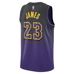 Nike Jersey Hombre Los Angeles Lakers Lebron James Ce