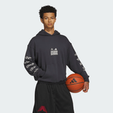 Adidas Polerón Anted Hoodie Hombre Anthony Edwards Gris - NBA Store Chile