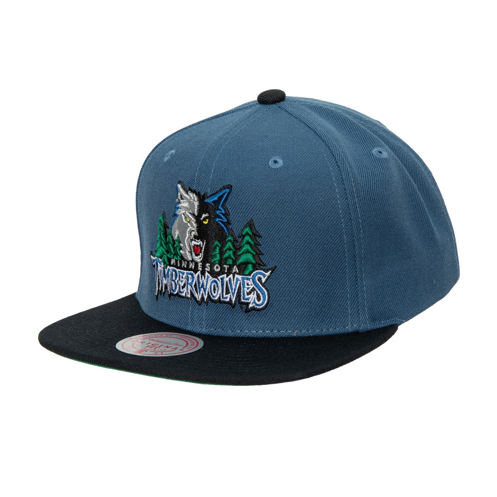 Mitchell and Ness Gorra Team 2 Tone 2.0 Hombre Minnesota Timberwolves - NBA Store Chile