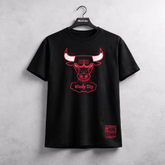 Mitchell and Ness Polera Graphic Logo Hombre Chicago Bulls - NBA Store Chile