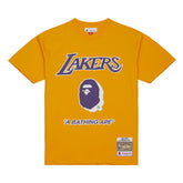 Mitchell And Ness Polera Hombre Los Angeles Lakers BAPE X M&N - NBA Store Chile