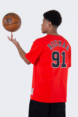 Mitchell and Ness Polera N&N Hombre Chicago Bulls Dennis Rodman - NBA Store Chile