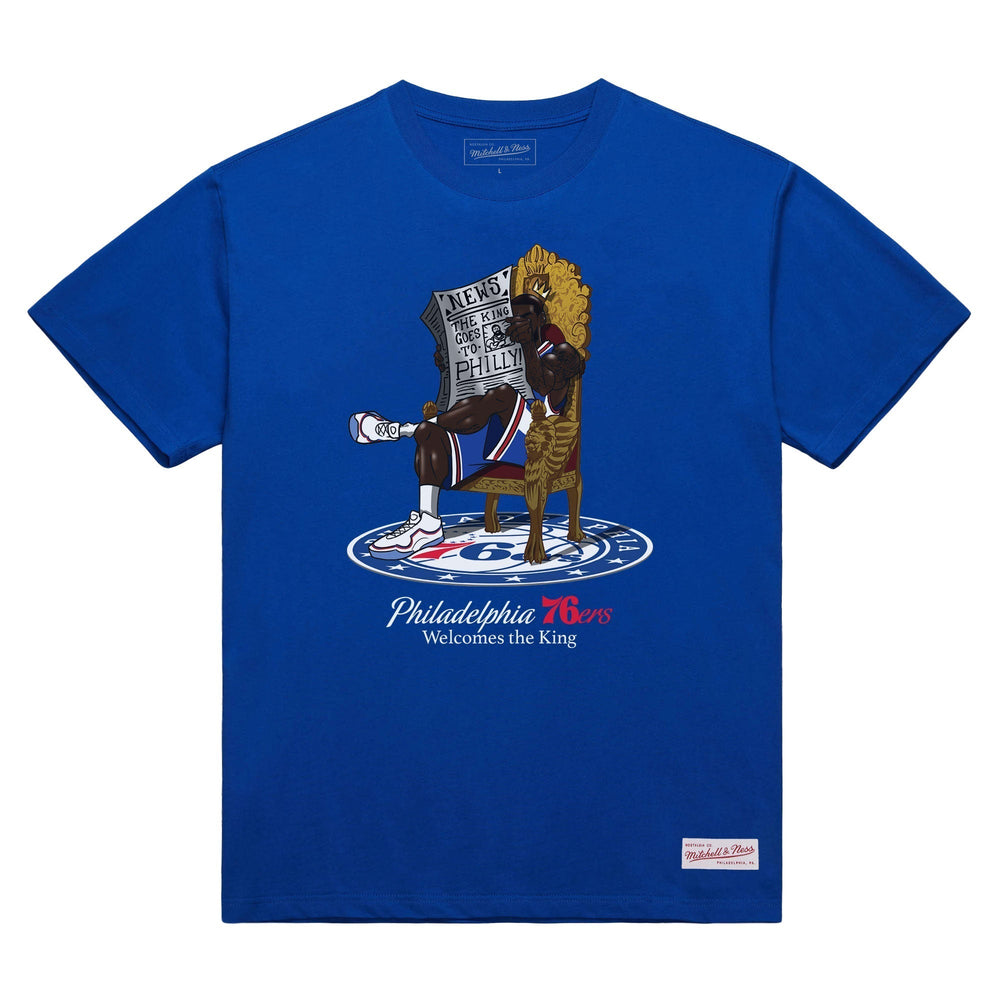 Mitchell and Ness Polera The King is here: Welcome to Philly Azul - NBA Store Chile