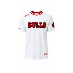 NBA Polera Match UP Hombre Chicago Bulls Blanco - NBA Store Chile