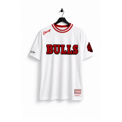 NBA Polera Match UP Hombre Chicago Bulls Blanco - NBA Store Chile