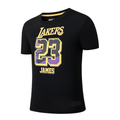 NBA Polera Niño Los Angeles Lakers Lebron James PREMIER - NBA Store Chile