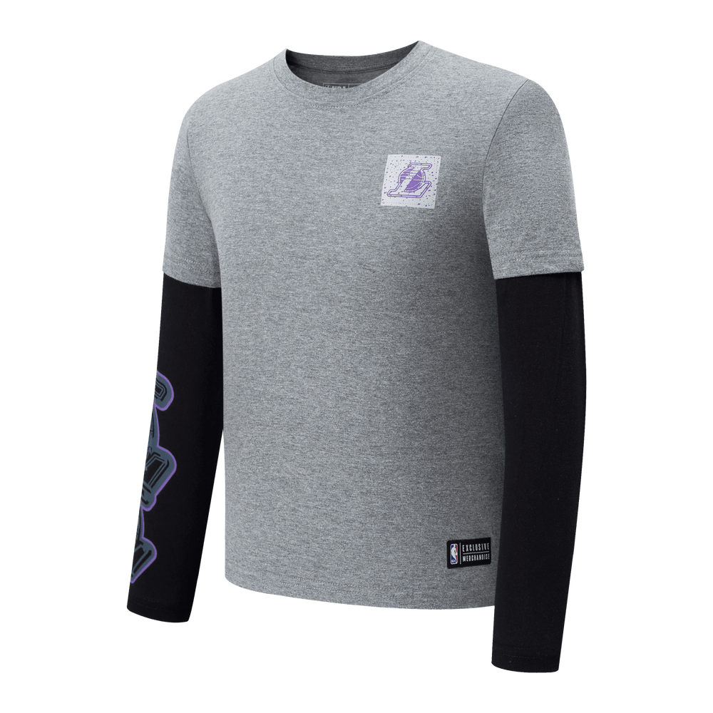 NBA Polera Niño Los Ángeles Lakers METEOR - NBA Store Chile