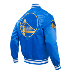 Pro Standard Chaqueta Hombre Golden State Warriors - Satinada - NBA Store Chile