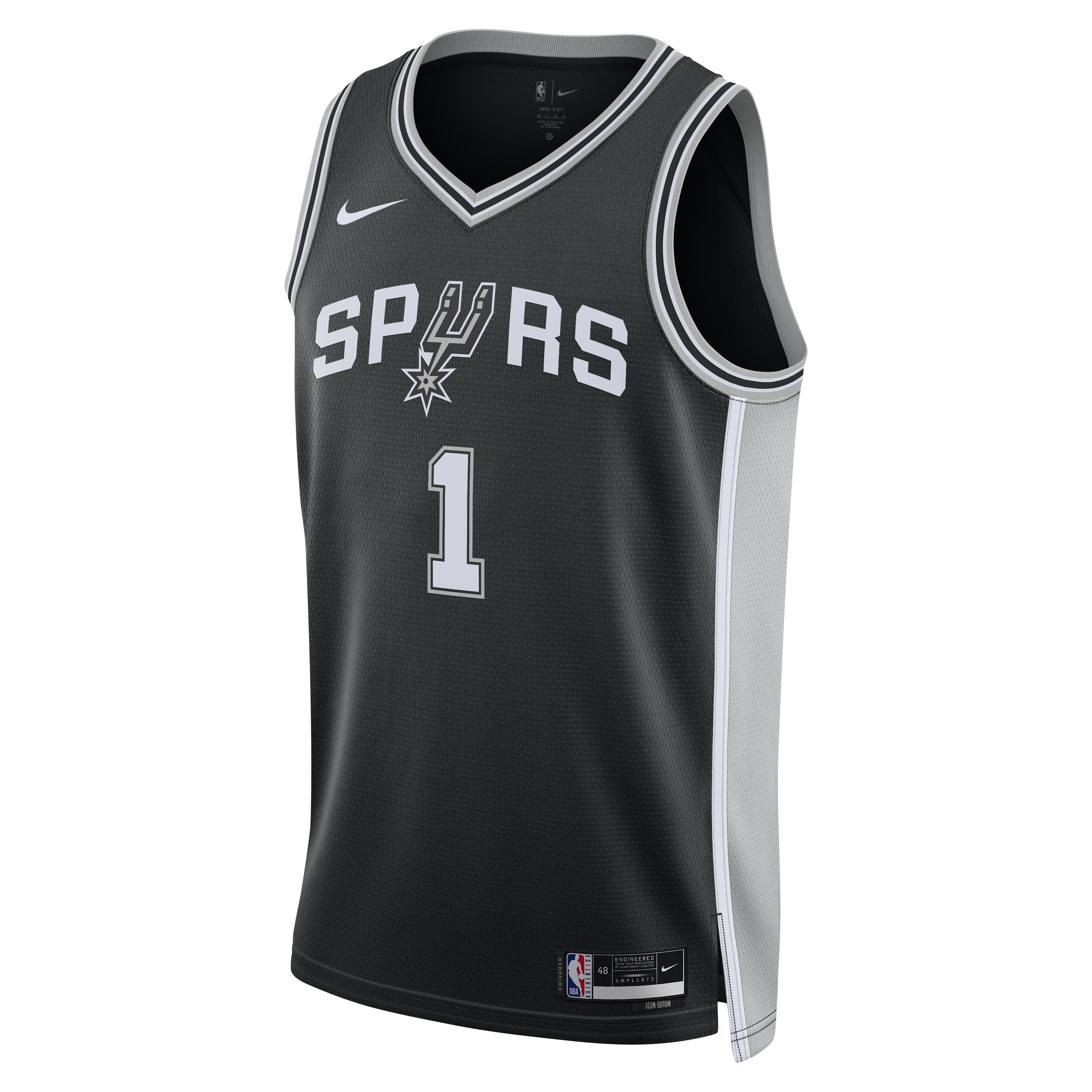 Nike Jersey Icon Hombre San Antonio Spurs Victor Wembanyama