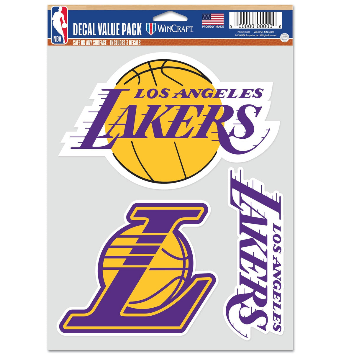 Wincraft Sticker Los Angeles Lakers