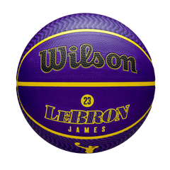 Wilson Balón 7 Unisex  Lebron James Los Angeles Lakers