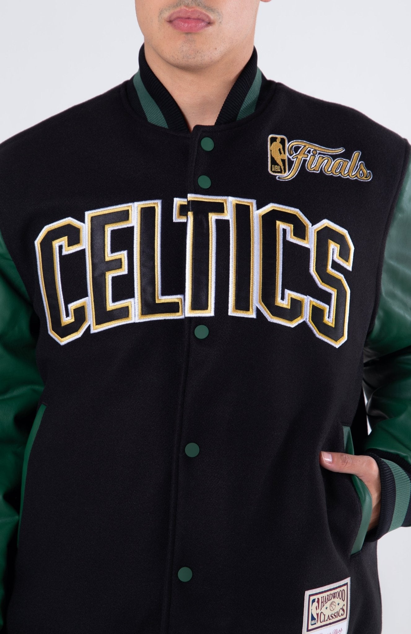 Mitchell and Ness Chaqueta Champs Hombre Boston Celtics