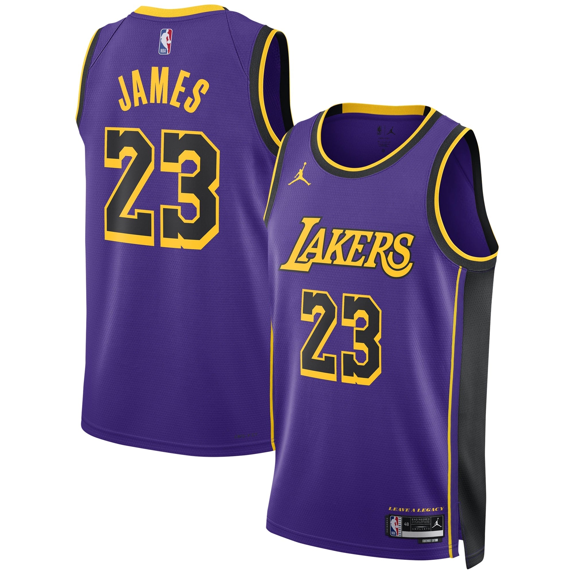 Jordan Jersey Hombre Los Angeles Lakers Lebron James STM