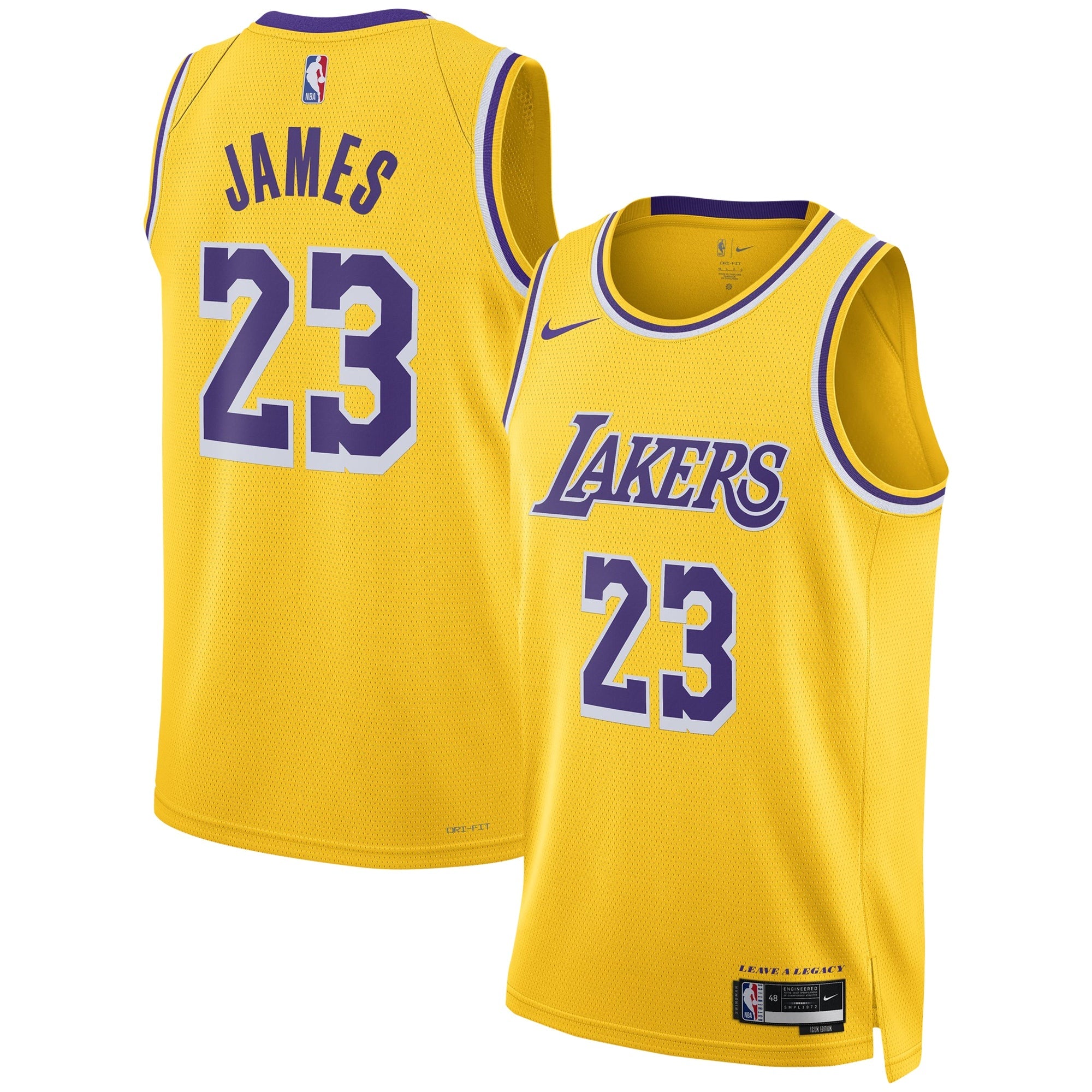 Nike Jersey Hombre Los Angeles Lakers Lebron James ICN