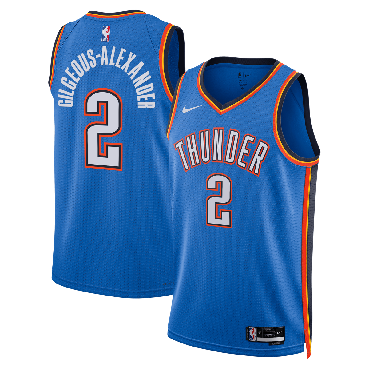 Nike Jersey Hombre Oklahoma City Thunder Shai Gilgeous-Alexander ICN