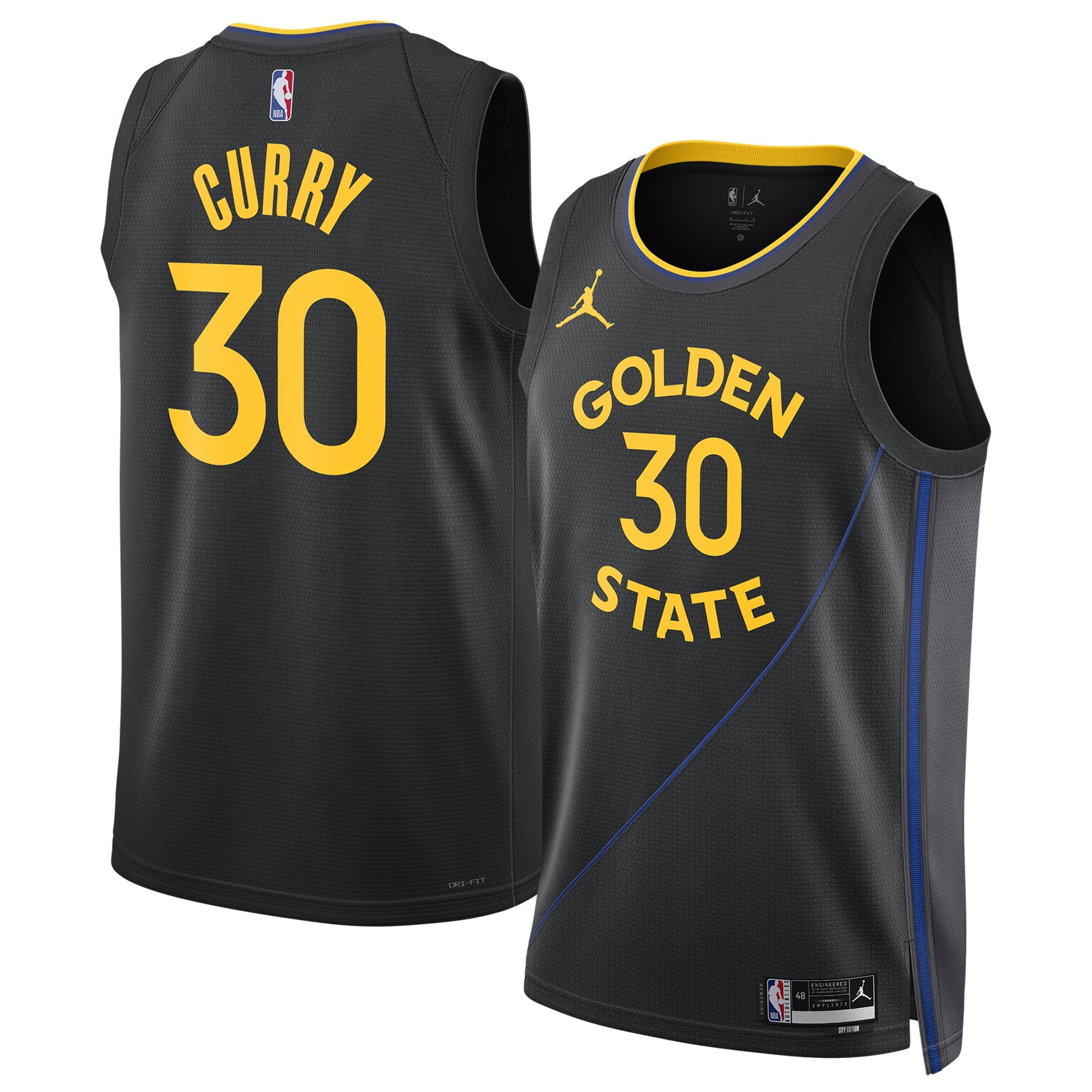 Jordan Jersey Hombre Golden State Warriors Stephen Curry STM