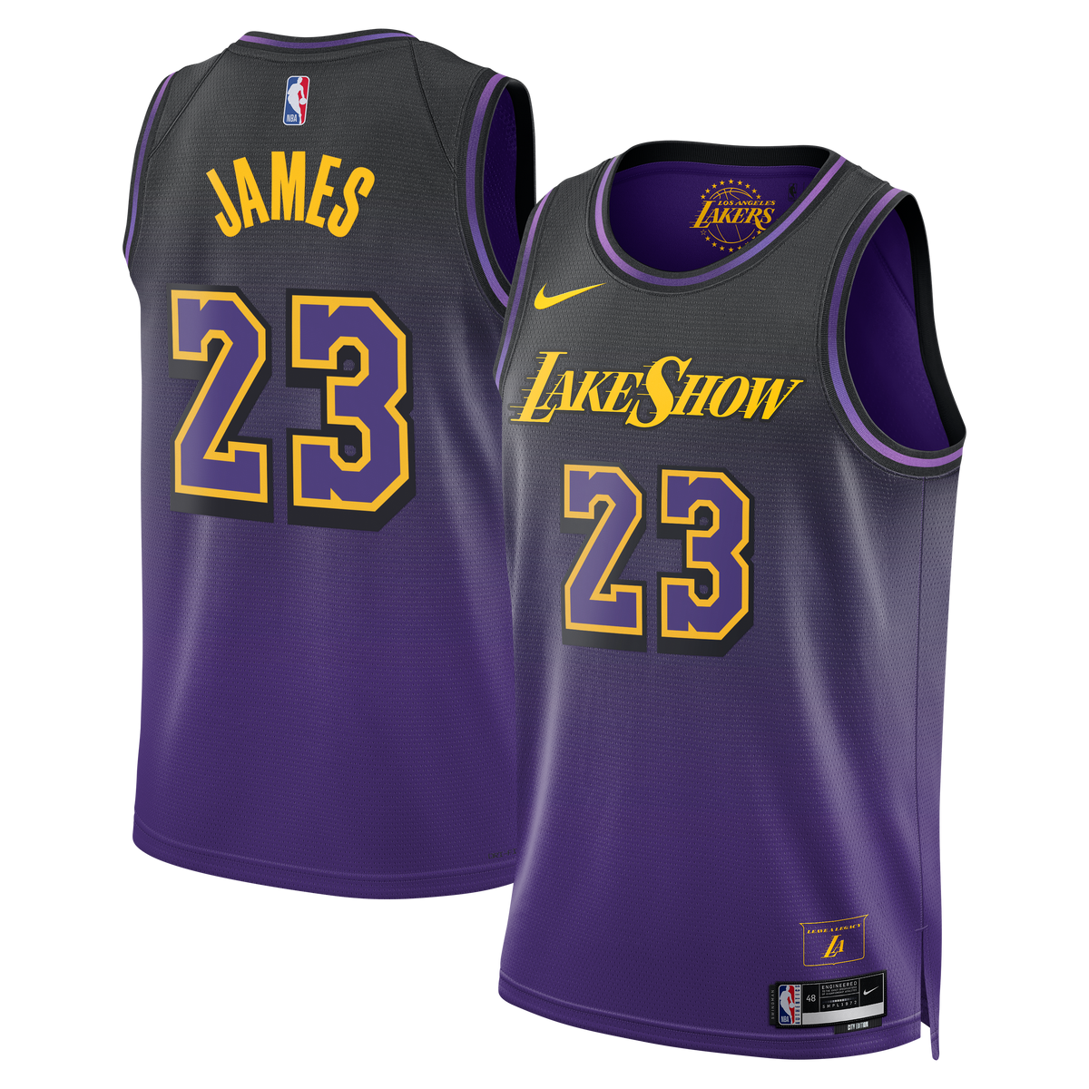 Nike Jersey Hombre Los Angeles Lakers Lebron James CE