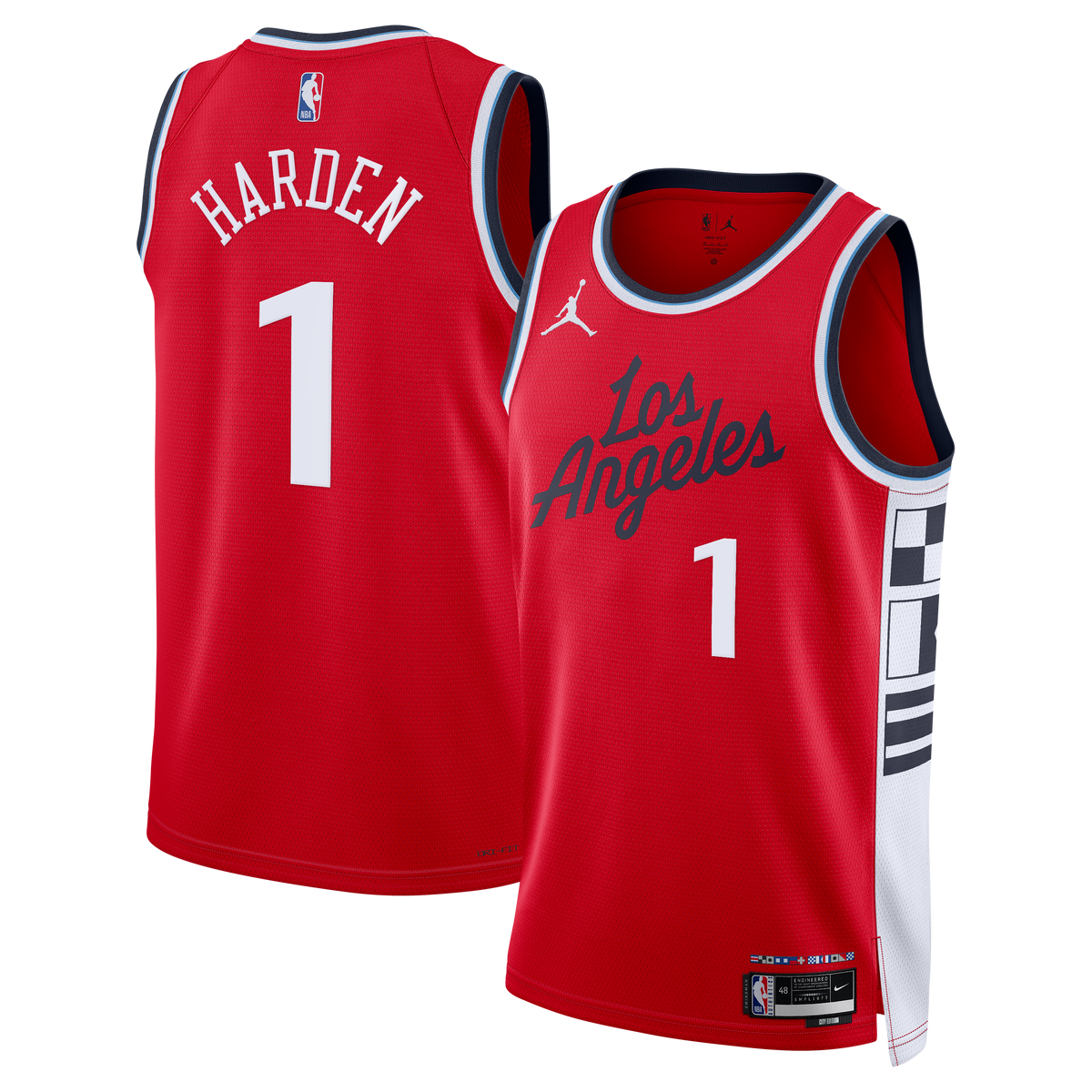 Jordan Jersey Hombre Los Angeles Clippers James Harden STM