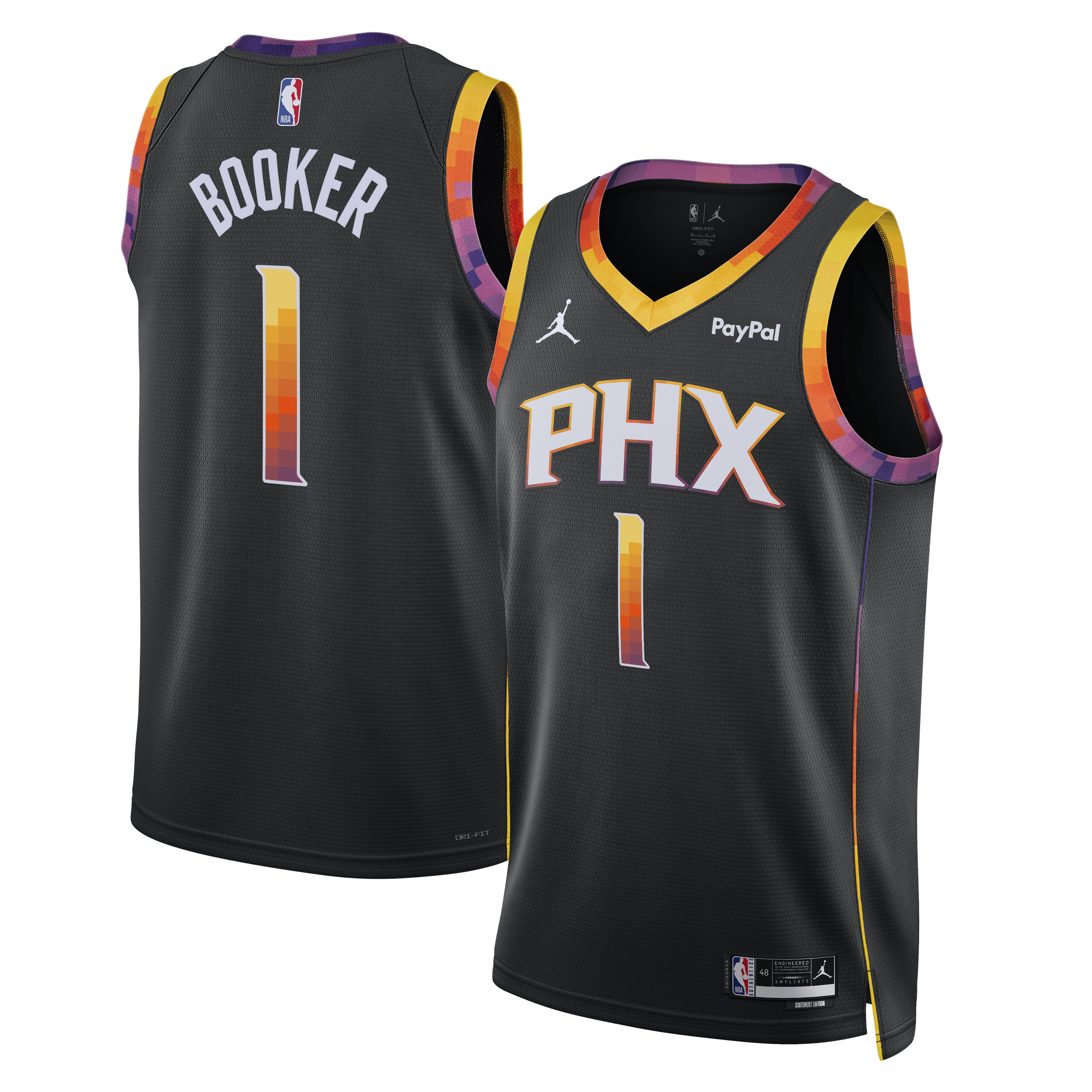 Jordan Jersey Hombre Phoenix Suns Devin Booker STM
