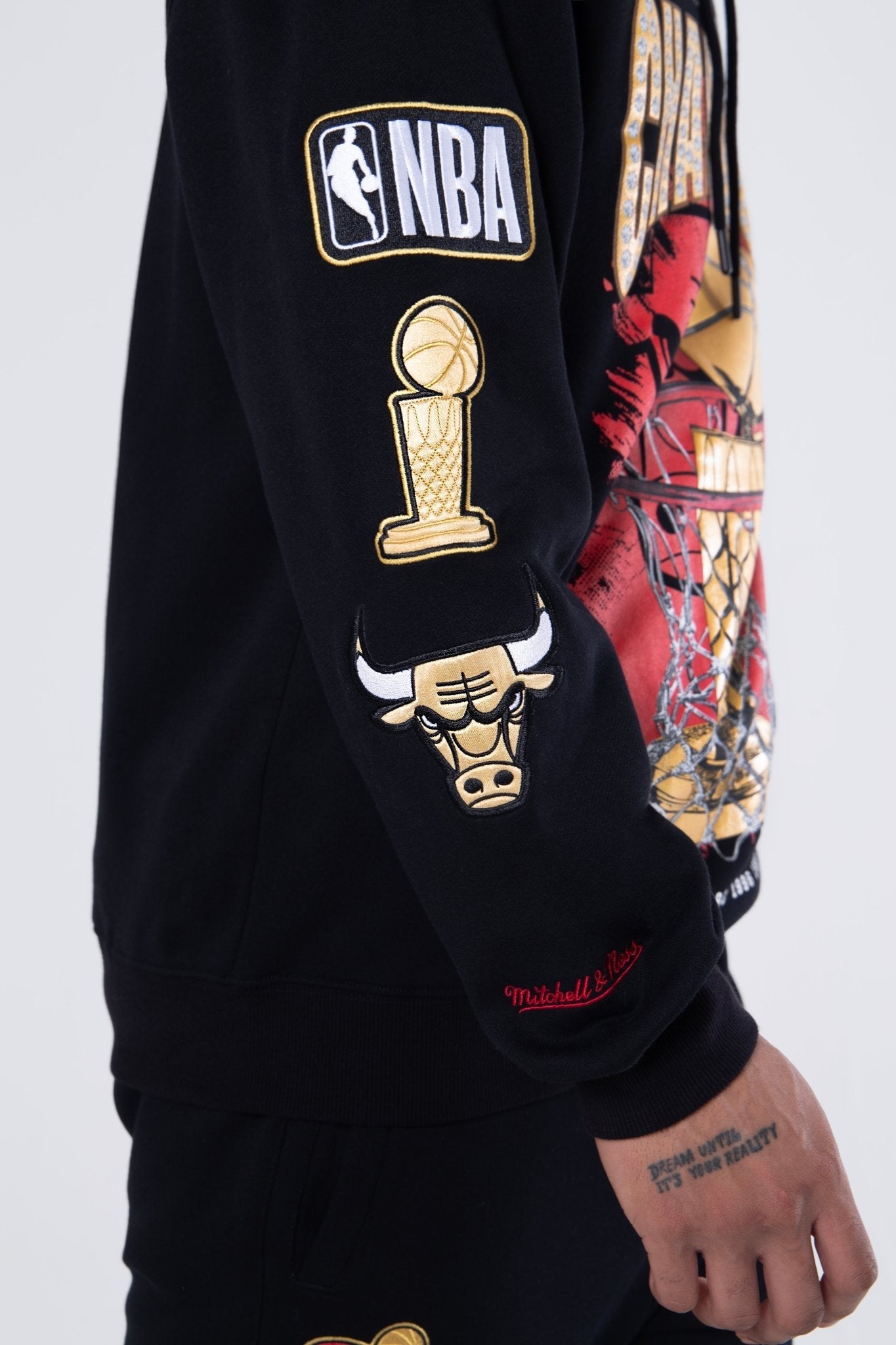 Polerón Hombre Champs Chicago Bulls - Mitchell and Ness