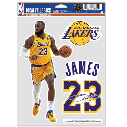 Wincraft Sticker Los Angeles Lakers Lebron James