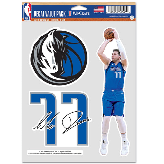 Wincraft Sticker Dallas Mavericks Luka Doncic