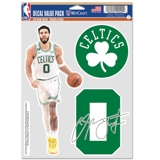 Wincraft Sticker Boston Celtics Jayson Tatum