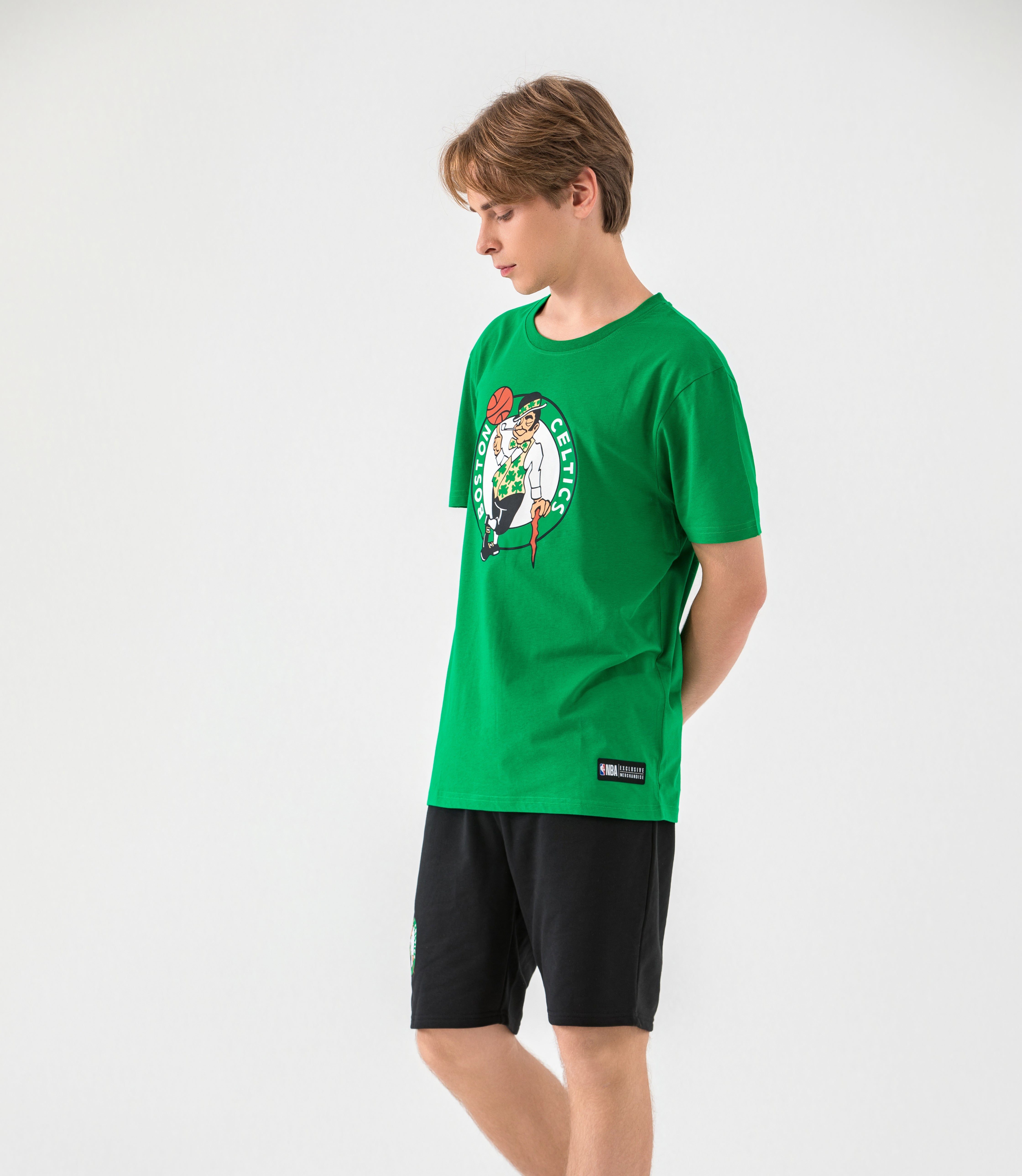NBA Polera Hombre Primary Logo Boston Celtics
