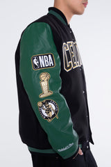 Mitchell and Ness Chaqueta Champs Hombre Boston Celtics