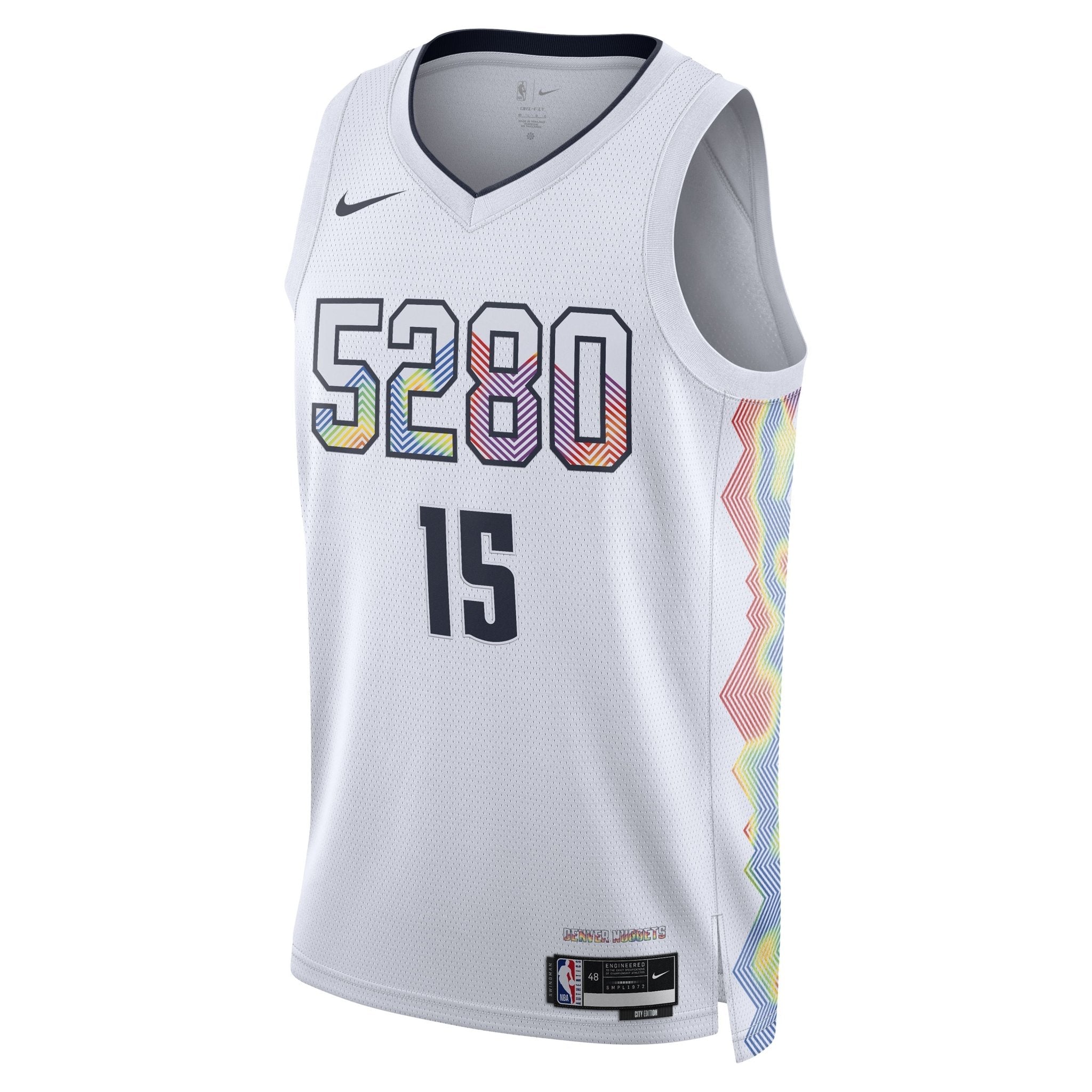 Nike Jersey City Edition Hombre Denver Nuggets Nikola Jokic