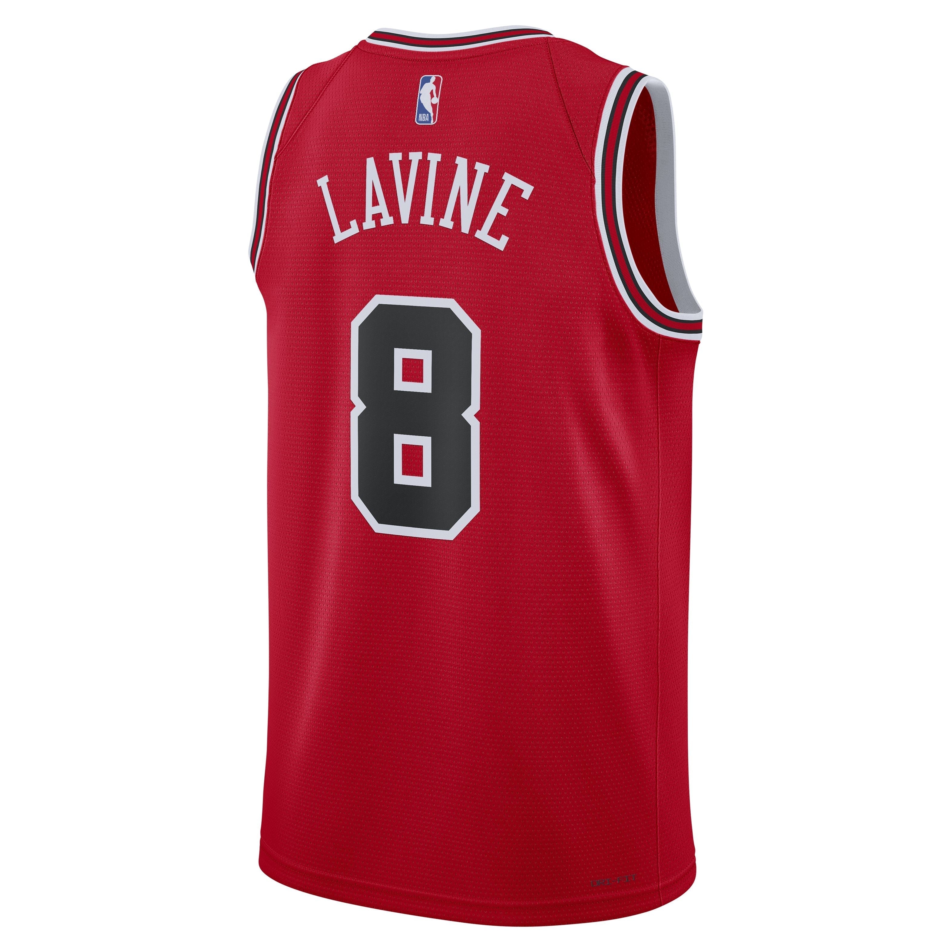 Nike Jersey Icon Hombre Chicago Bulls Zach Lavine