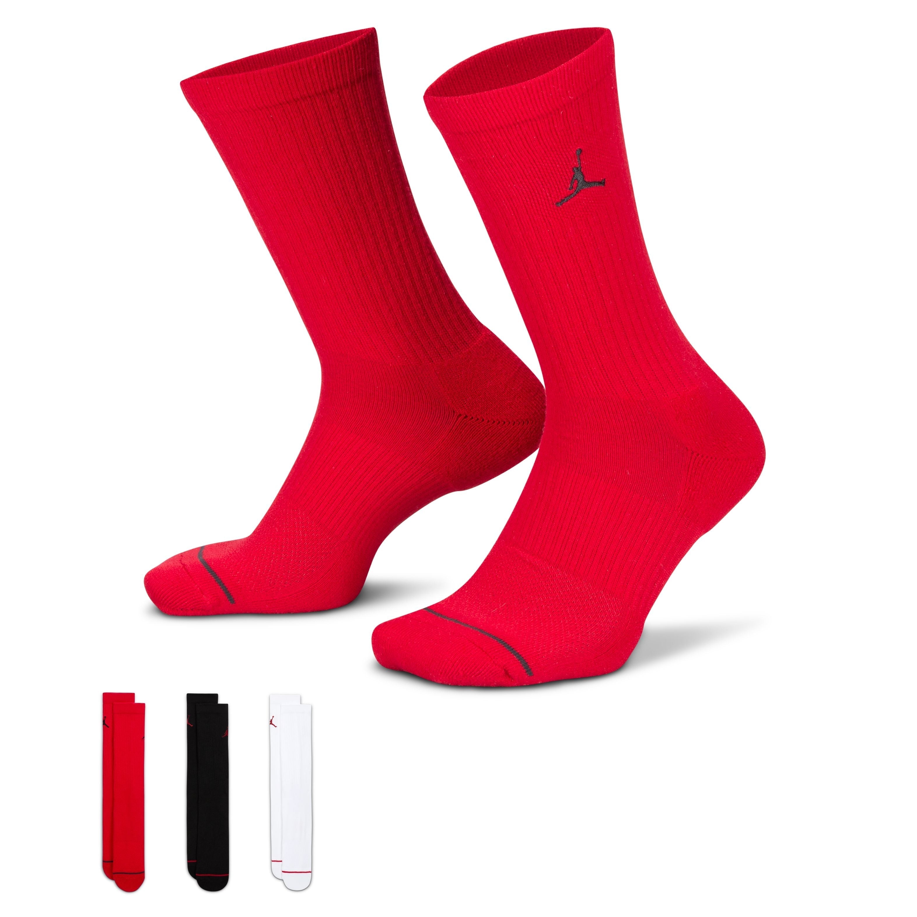 Jordan Pack 3 Calcetín Largo Hombre