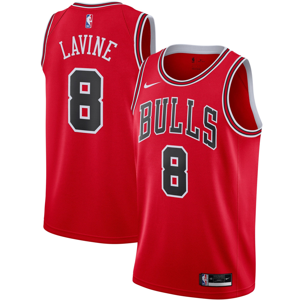 Nike Jersey Icon Hombre Chicago Bulls Zach Lavine