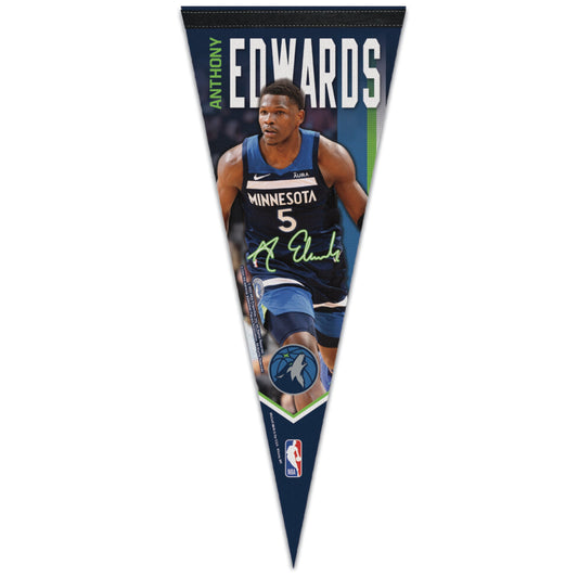 Wincraft Banderín Minnesota Timberwolves Anthony Edwards