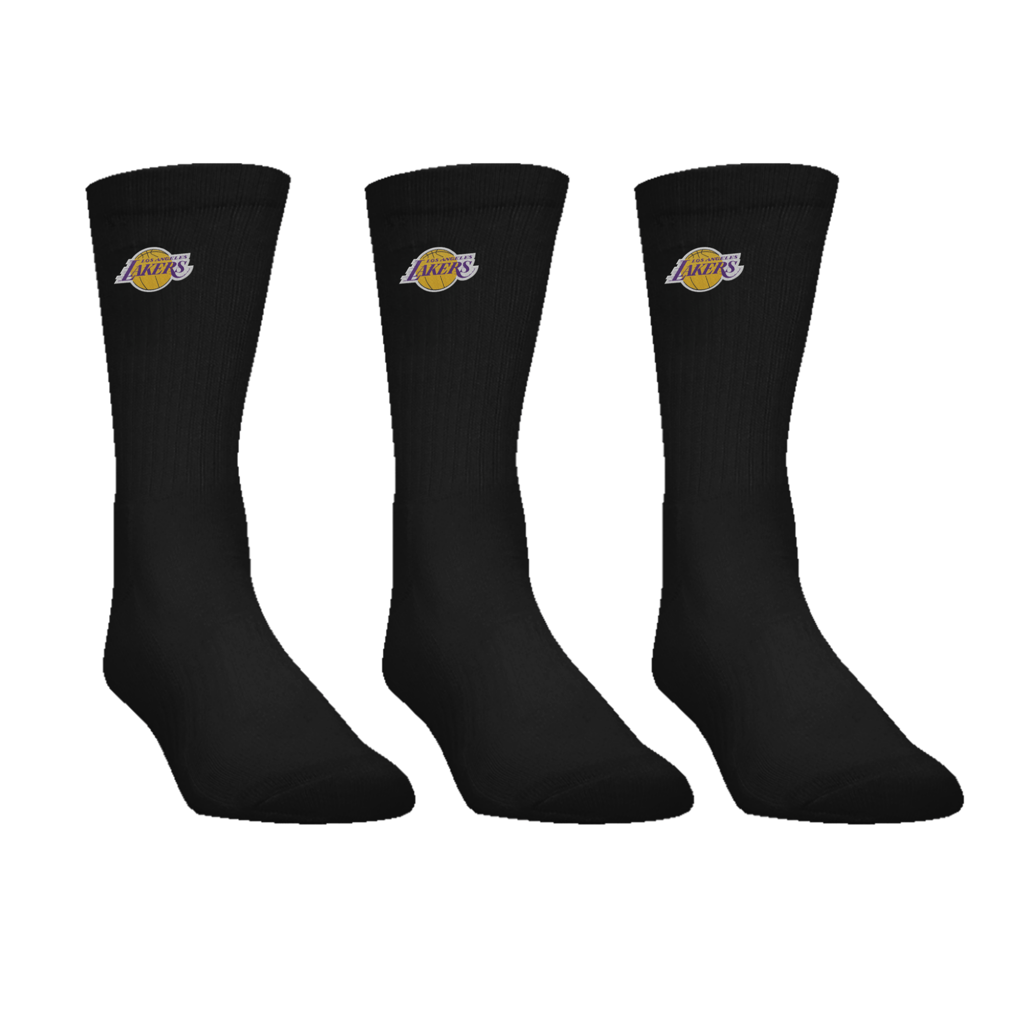 NBA Pack 3 Calcetines Unisex Los Angeles Lakers