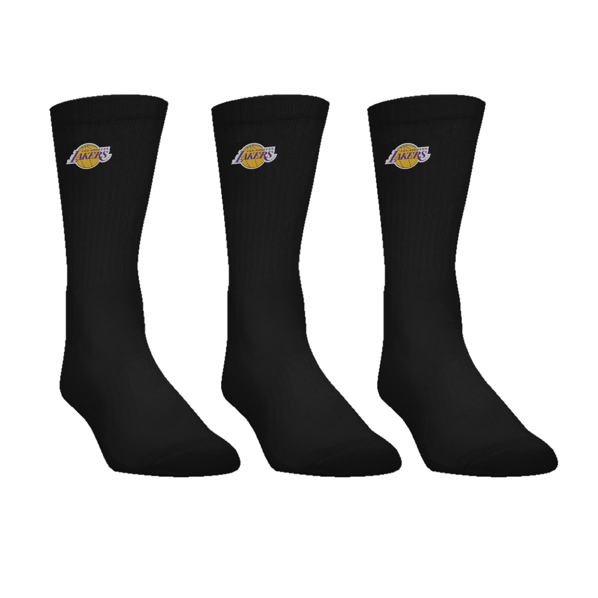 NBA Pack 3 Calcetines Unisex Los Angeles Lakers