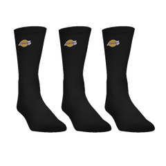 NBA Pack 3 Calcetines Unisex Los Angeles Lakers