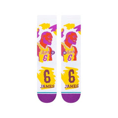 Stance Calcetín Unisex Los Angeles Lakers Lebron James