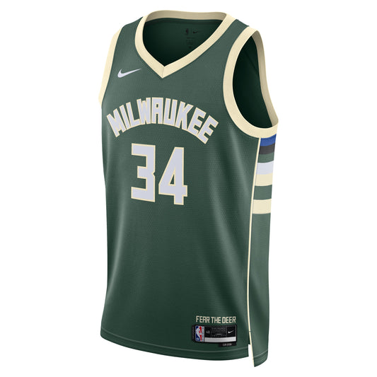 Nike Jersey Hombre Milwaukee Bucks Giannis Antetokounmpo ICN