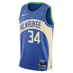 Nike Jersey Hombre Milwaukee Bucks Giannis Antetokounmpo CE