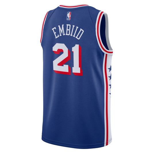 Nike Jersey Hombre Philadelphia 76ers Joel Embiid ICN