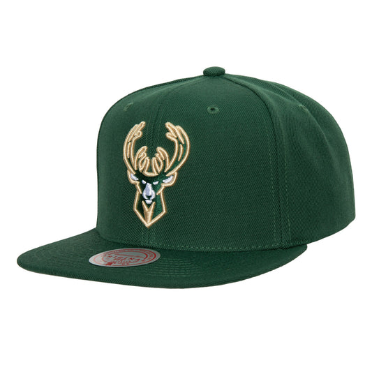 Mitchell & Ness Gorra Hombre Milwaukee Bucks